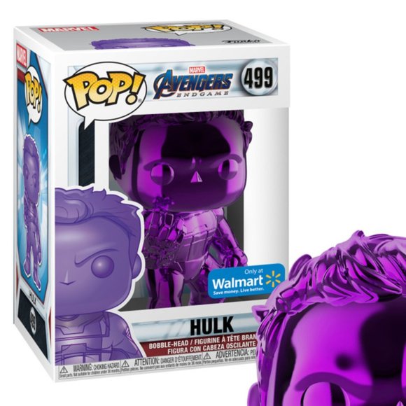 Hulk Purple Chrome Marvel #499 - Picture 2 of 2